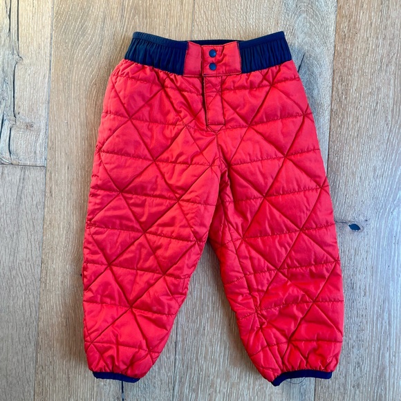 Patagonia Baby Reversible Down Sweater Hoody w/matching Down Joggers, 12-18 m - Picture 5 of 5